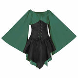 Medieval Renaissance High Waist Panelled Dress