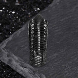 Medieval Retro Snake Pattern PU Leather Bracers
