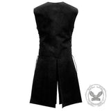 Medieval Round Neck Sleeveless Side Tie Costume | Gthic.com
