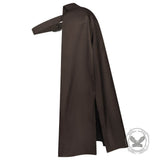 Medieval Steampunk Long One-Shoulder Cloak