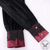 Medieval Vampire Ruffled Gothic Shirt