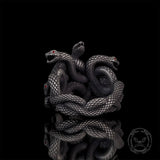Medusa Snake Sterling Silver Gothic Ring