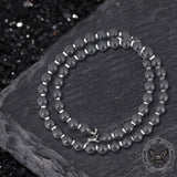 Men’s Vintage Stone Beaded Necklace | Gthic.com