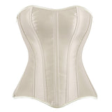 Minimalist Palace-Style Zippered Waist-Cinching Corset
