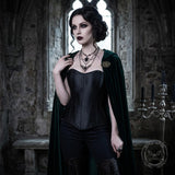 Minimalist Palace-Style Zippered Waist-Cinching Corset | Gthic.com
