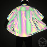 Minimalist Reflective Polyester Shirt | Gthic.com