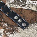 Minimalist Rivets Leather Punk Bracelet
