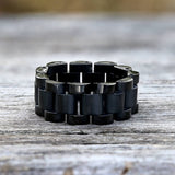 Minimalist Watch Chain Design Stainless Steel Ring | Gthic.com