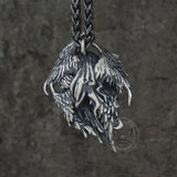 Mystical Witch Angel Sterling Silver Pendant | Gthic.com