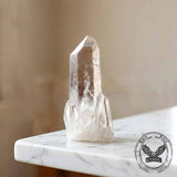 Natural Clear Crystal Cluster Home Decor Figurine | Gthic.com