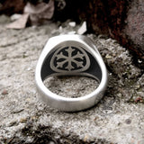 Navy Anchor Sterling Silver Marine Ring