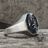 No Speak Sterling Silver Witch Ring
