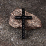 Nordic Celtic Knot Rune Stainless Steel Cross Pendant