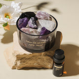 Nordic Crystal Diffuser Stone Essential Oil Aromatherapy Figurine