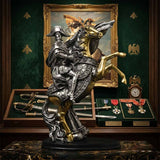 Nordic Medieval Knight Warrior Statue Resin Figurines