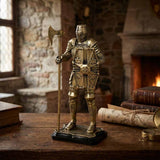 Nordic Medieval Knight Warrior Statue Resin Figurines