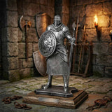 Nordic Medieval Knight Warrior Statue Resin Figurines