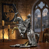 Nordic Medieval Knight Warrior Statue Resin Figurines