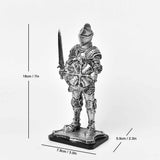 Nordic Medieval Knight Warrior Statue Resin Figurines
