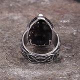 Nordic Viking Odin Head Stainless Steel Ring