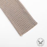 Nude See-Through Mesh Rhinestones Long Sleeve Top