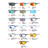Outdoor Sports One-Piece Color-Changing PC Sunglasses