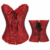 Palace Style Lace Up Body Shaping Corset