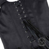 Palace Style Petal Hem Fishbone Suspender Corset