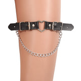 Personalized Lolita Love Chain Gothic Style Thigh Ring