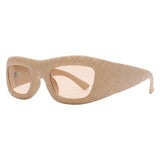 Personalized Thick Frame UV Protection PC Sunglasses | Gthic.com