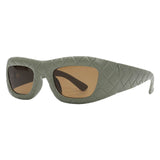 Personalized Thick Frame UV Protection PC Sunglasses | Gthic.com