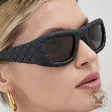 Personalized Thick Frame UV Protection PC Sunglasses | Gthic.com