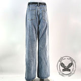 Personalized Y2K Colorful Smiley Face Pattern Jeans | Gthic.com