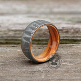 Pine Forest Titanium Wood Ring | Gthic.com