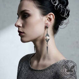 Punk-Style Bead Spiked Stainless Steel Earrings | Gthic.com