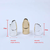 Punk Armor Fingertip Metal Nail Ring