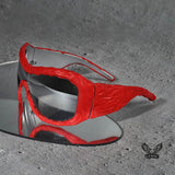 Punk Avant-Garde Drip Glue PC Sunglasses 01 | Gthic.com