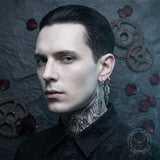 Punk Blade Spike Stainless Steel Stud Earrings | Gthic.com