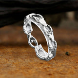 Punk Crab Claw Interlocking Stainless Steel Bracelet