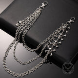 Punk Cross Skull Multilayer Alloy Pants Chain | Gthic.com