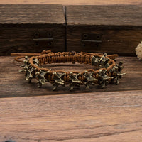 Brown with Antique Bronze