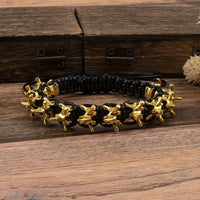 Black with Gold