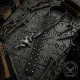 Punk Dark Antelope Rivet PU Leather Belt | Gthic.com