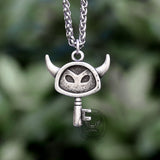 Punk Devil Key Stainless Steel Pendant | Gthic.com