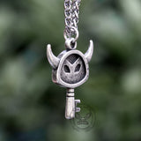 Punk Devil Key Stainless Steel Pendant | Gthic.com