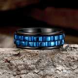 Punk Gear Stainless steel Spinner Ring