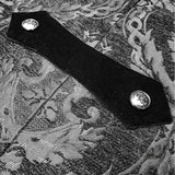 Punk Goth Halloween Brocade Tuxedo Costume