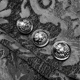 Punk Goth Halloween Brocade Tuxedo Costume