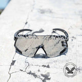 Punk Iron Ring Personality Rivet PC Sunglasses