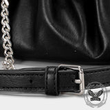 Punk Multi-Zipper Head PU Leather Edgy Handbag